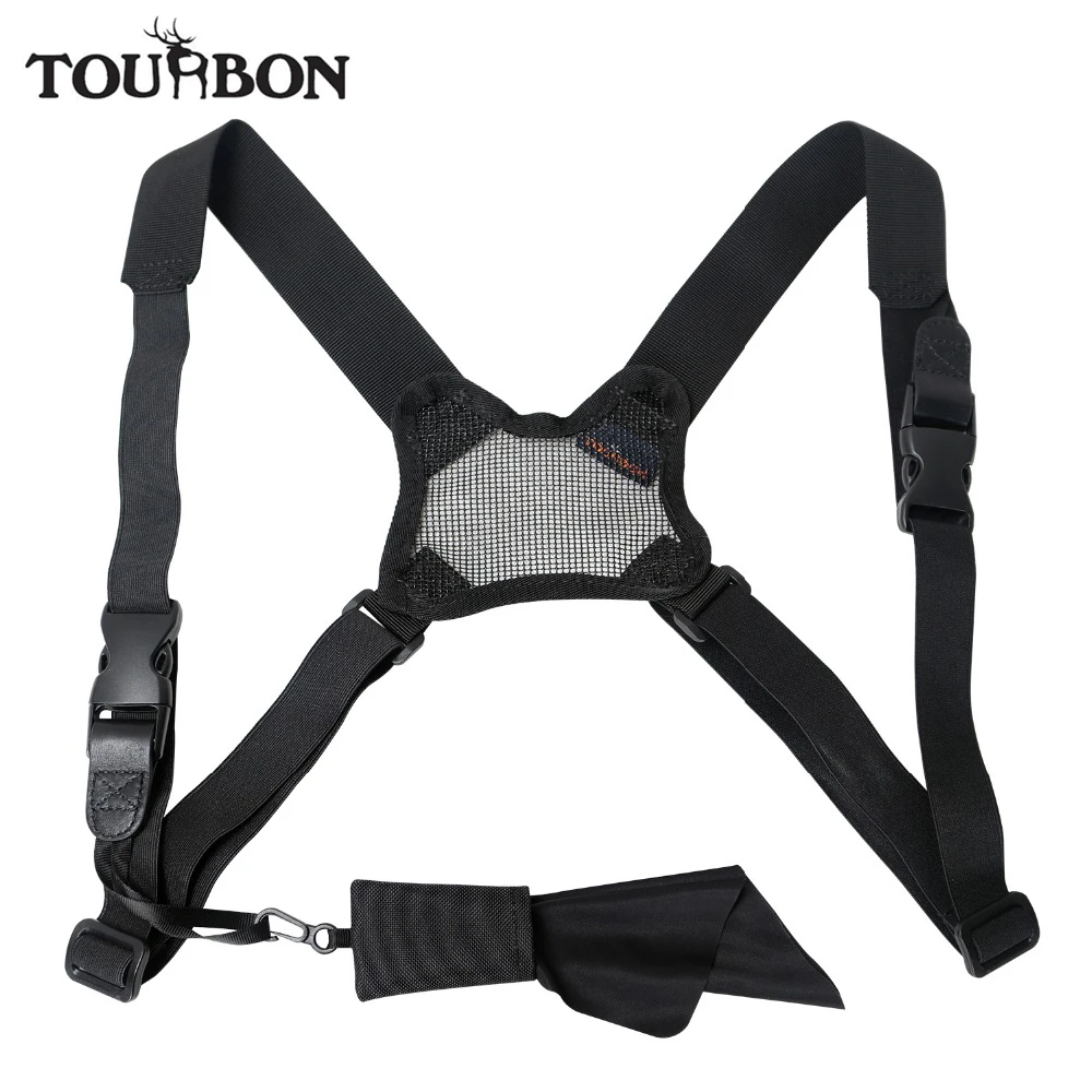 Tourbon Hunting Mesh Binocular Strap Camera Carrier