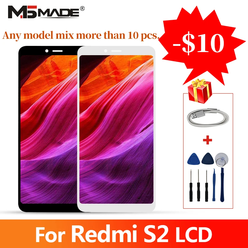 

5.99" For Xiaomi Redmi Y2 S2 Global Version LCD Display Digitizer Touch Sreen Assembly Replacement Parts With Frame IPS Quality