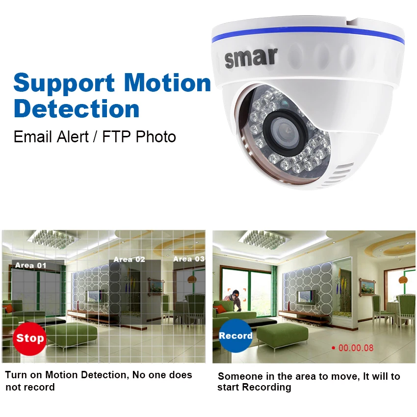 HD H.265 CCTV 1080P IP Kamera 20fps Mit 3,6mm Objektiv Nachtsicht Netzwerk Dome Kamera ICR Onvif P2P android iPhone XMEye Ansicht HD H.265 CCTV 1080P IP Kamera 20fps Mit 3,6mm Objektiv Nachtsicht Netzwerk Dome Kamera ICR Onvif P2P android iPhone XMEye Ansicht