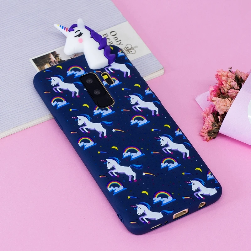 Чехол для Samsung Galaxy S9 мягкий силиконовый чехол с 3D рисунком панды Единорога S 9
