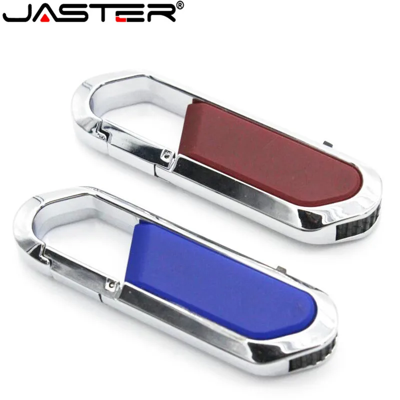 JASTER модная подвесная пряжка USB флэш-накопитель Флешка 4GBB/8 GB/16 GB/32 GB/64 GB Флешка подарок модные брелоки подарок