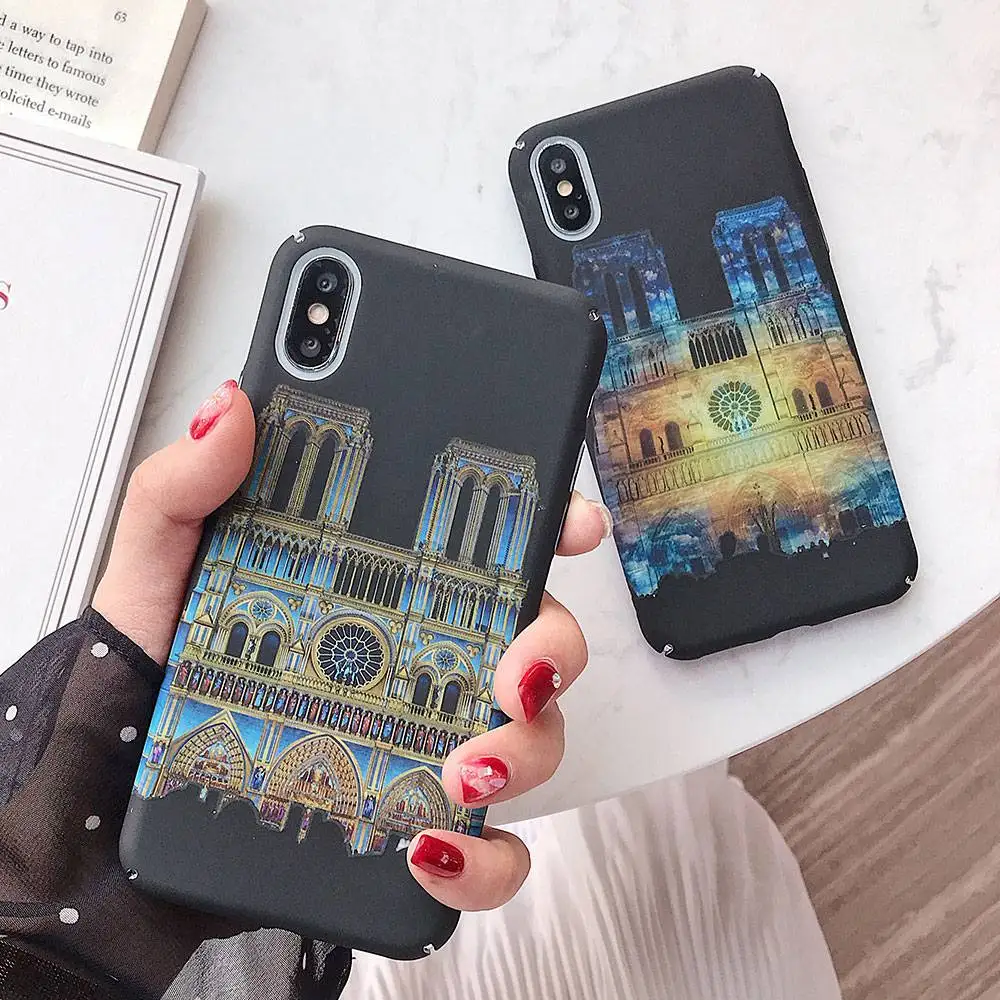 KISSCASE Notre Dame Lu mi nous чехол для телефона Xiaomi 9 8 SE Lite жесткая задняя панель из