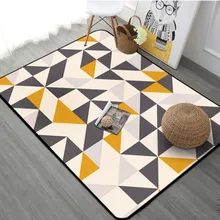 120*180 см Геометрическая в нордическом стиле ковер для гостиной противоскользящие мягкие детские коврики на пол для спальни коврик большой размер домашние коврики