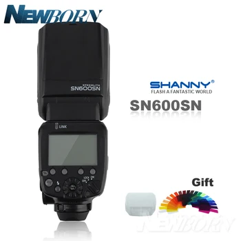 

Shanny SN600SN Master Flash Speedlight High Speed Sync 1/8000s GN60 Flashgun for Nikon D7100 D7000 D90 D80 D5200 D5100 D5000