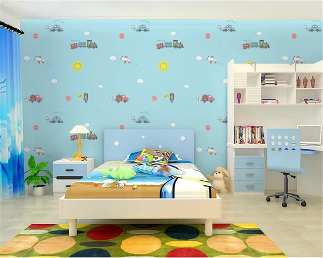 Beibehang Wall Paper Home Decor Children S Room Wallpaper Cute Boy Beibehang Wall Paper Home Decor Children S Room Wallpaper Cute Boy Bedroom Background Car