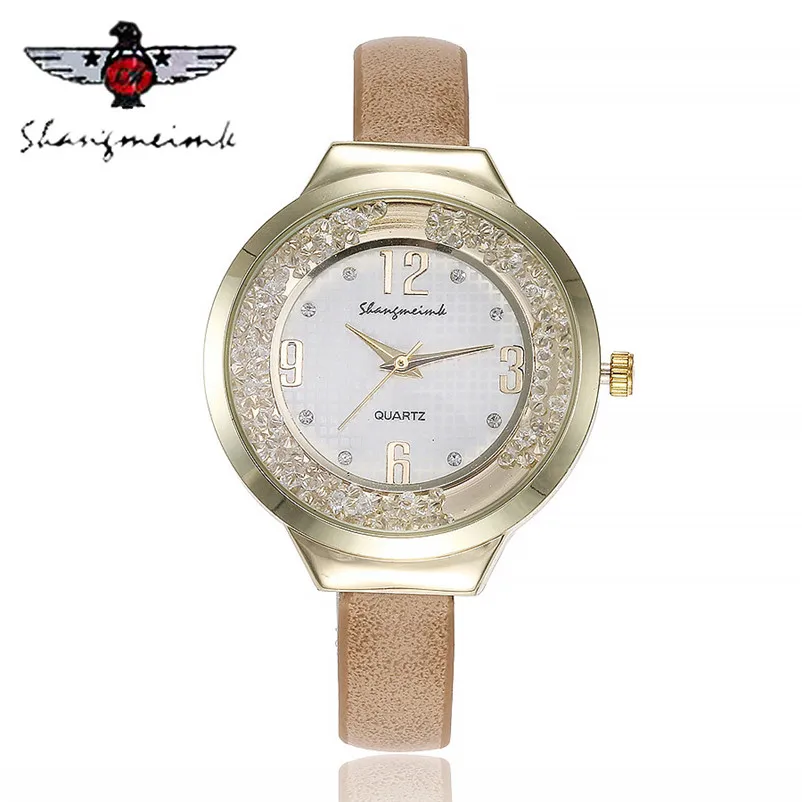 2018 Fashion Luxury women watches bracelet watch ladies leather band Analog Quartz Wrist Watches clock Montre femme J14#N (5)