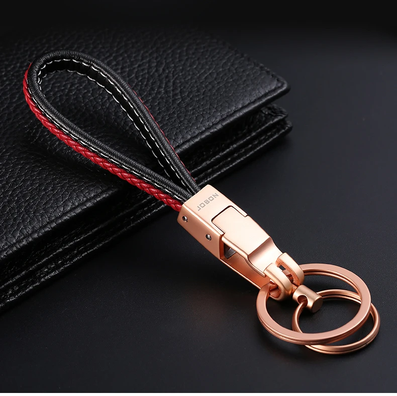 Jobon высококачественный автомобильный брелок для ключей для женщин и мужчин на заказ брелок для ключей с надписью кожаный брелок для ключей держатель сумка Подвеска Украшения Подарки для мужчин