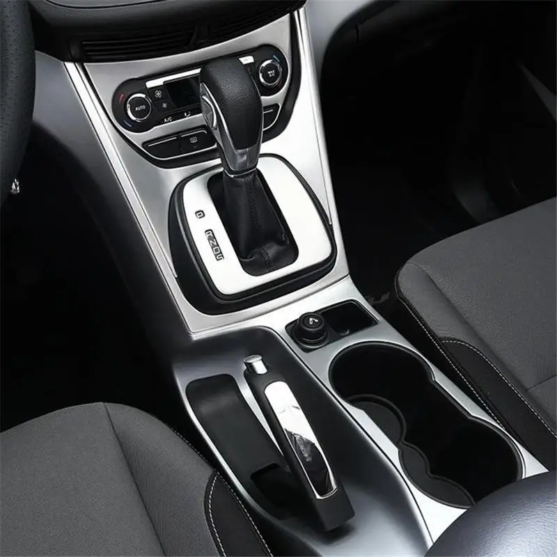 

Car Automobile Chromium Auto Modified Cup Gear Panel Interior Trim Sticker Strip Mouldings Modification 17 FOR Hyundai Sonata
