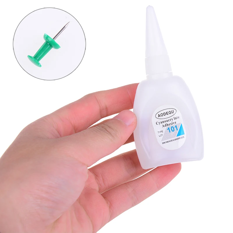30g Super Glue Cyanoacrylate Instant Adhesive Strong Adhesion Fast Repair 101