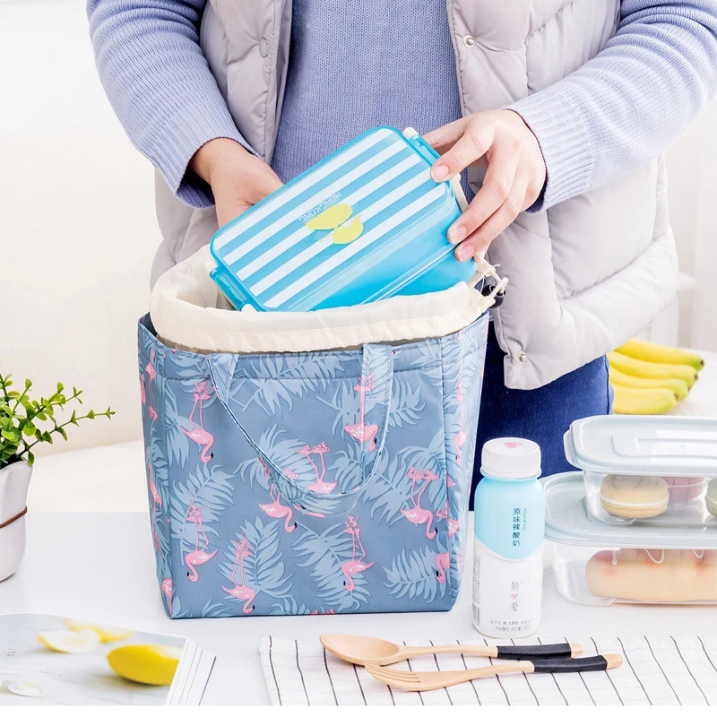 PURDORED, 1 шт., переносная изолированная сумка для обеда, Милая женская детская сумка для пикника, сумка-холодильник, сумки для обеда, изолированная Термосумка-холодильник