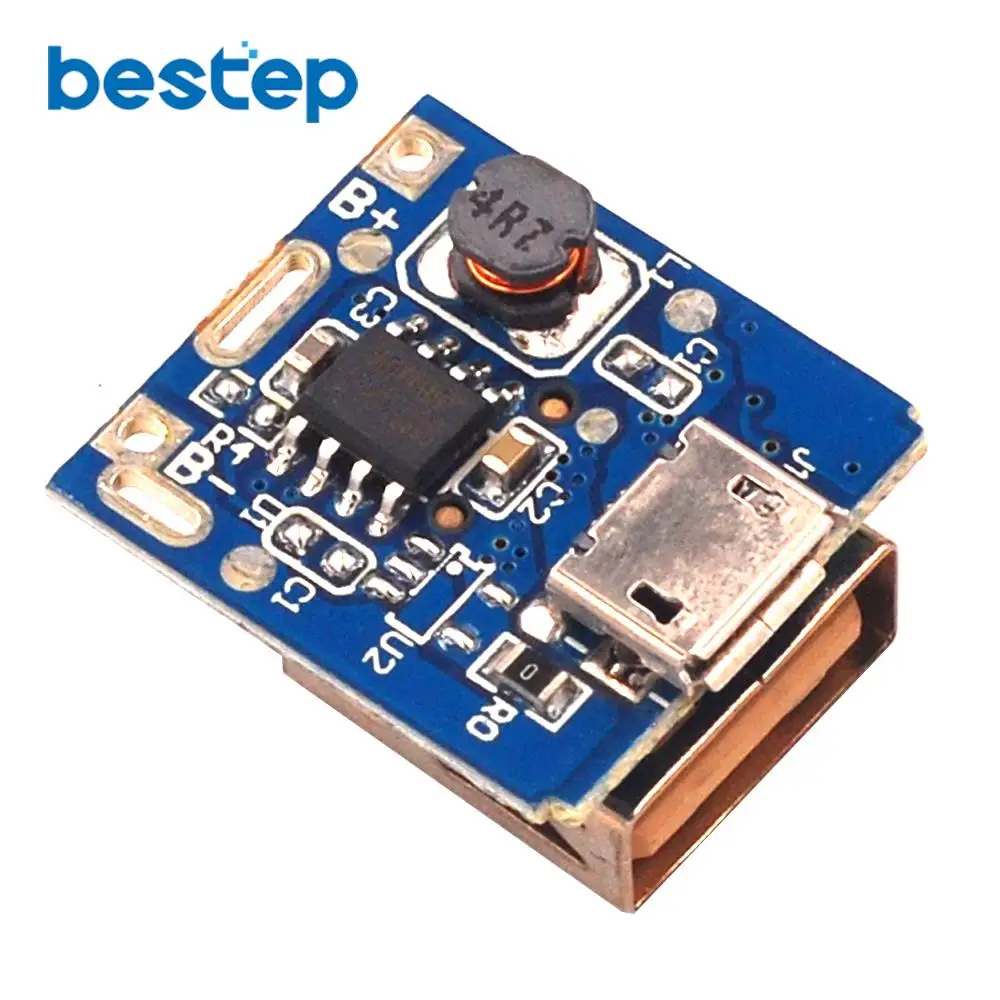 Одноэлементная литиевая батарея 3В 3 7в литр 5В 1А Booster Board Mini Mobile Power Boost зарядное