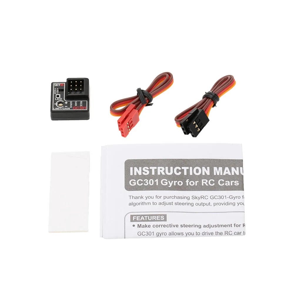 SKYRC GC301 Gyro Sensor for Adjusting RC Cars Steering Output free