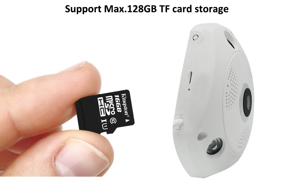 Yoosee панорамная камера с углом обзора 360 градусов HD 960P 3 мегапиксельная ip Wi Fi