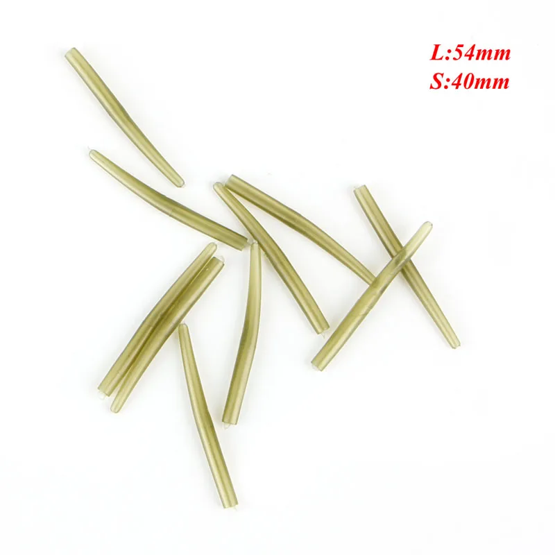 

10 Pcs 40/54mm Anti Tangle Sleeves Carp Fishing Tackle Hook Accessories Outdoor