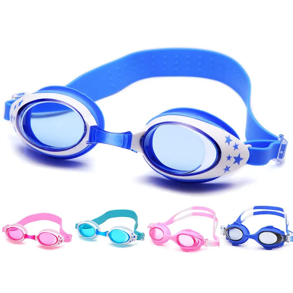 Новинка 1 шт. Детские HD противотуманные Мультяшные очки для плавания, защитные очки Прямая