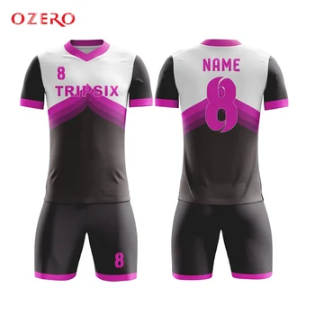 

new design top quality kids size football jersey