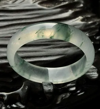 Yu браслет из натурального прозрачного камня видов yu зеленый цветок браслеты