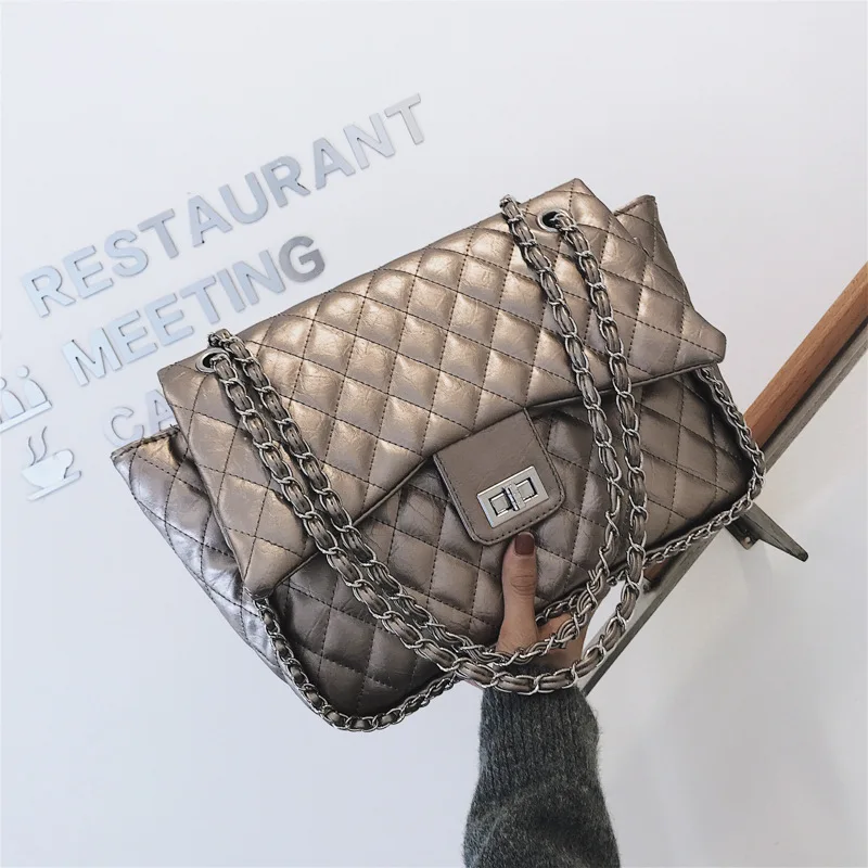 Brand original design chain bag female 2018 new bags for women fashion big bag wing bag single-shoulder bag oblique satchel