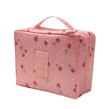 

TFTP-Professional Large Makeup Bag Cosmetic Case Storage Handle Organizer Travel Kit Portable Cosmetic Storage Bag