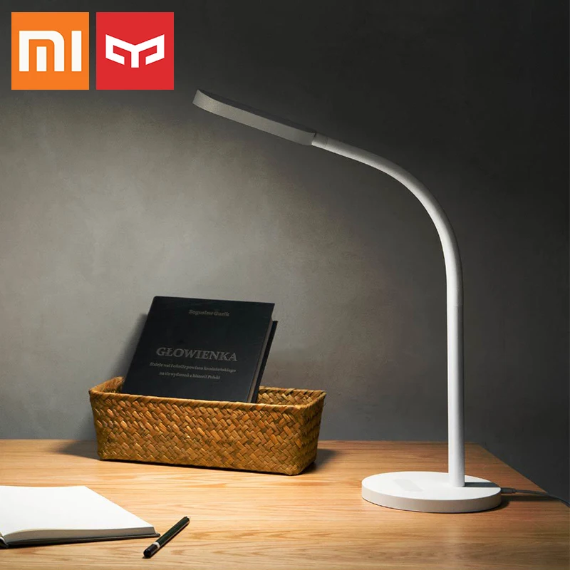

Yeelight LED Desk Lamp Touch Control 360 swan-neck flexible arm comfortable lighting Adjustable brightness color temperature