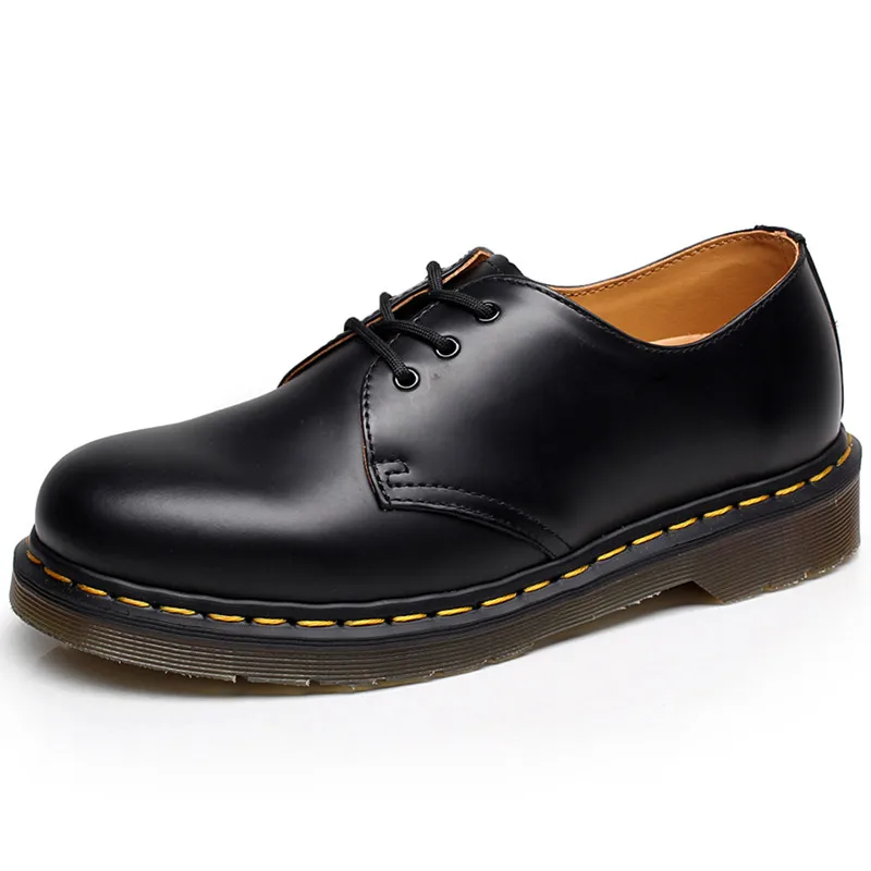 

1461 Martens Low Men and Women 2019 Boots British Martins Vintage Punk Genuine Martin for Martins Shoes Boots Men 46