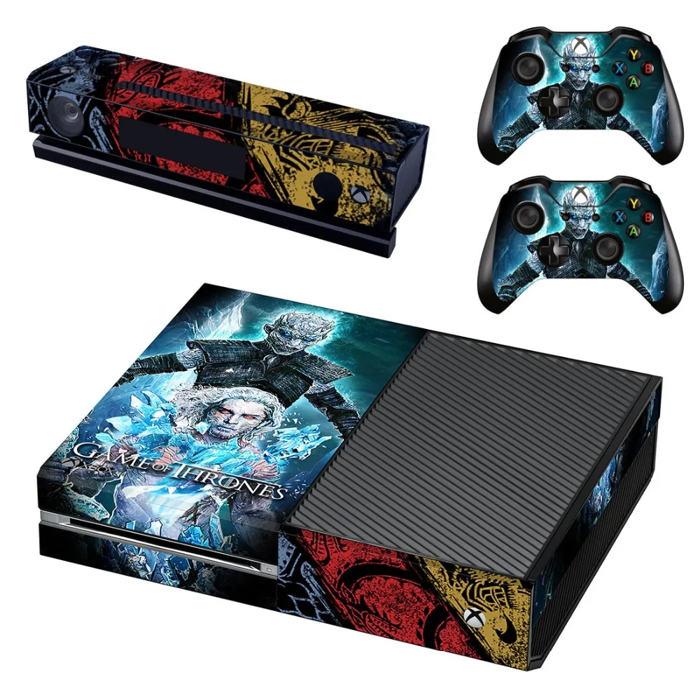 

Game of Thrones Skin Sticker Decal For Microsoft Xbox One Console and 2 Controllers For Xbox One Skins Stickers Vinyl