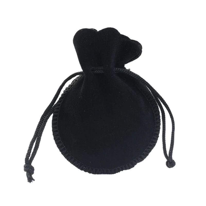

DoreenBeads 20PCs Black Red Pink Blue Velvet Drawstring Pouches Jewelry Gift Bag with String 9x7.5cm(3-1/2"x3") (B18502), yiwu