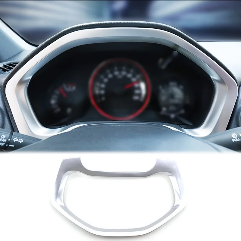 

For Honda HR-V HRV Vezel 2016 2017 2018 Chrome Instrument Gauge Panel Cover Dashboard Trim Bezel Frame Molding Garnish Accent