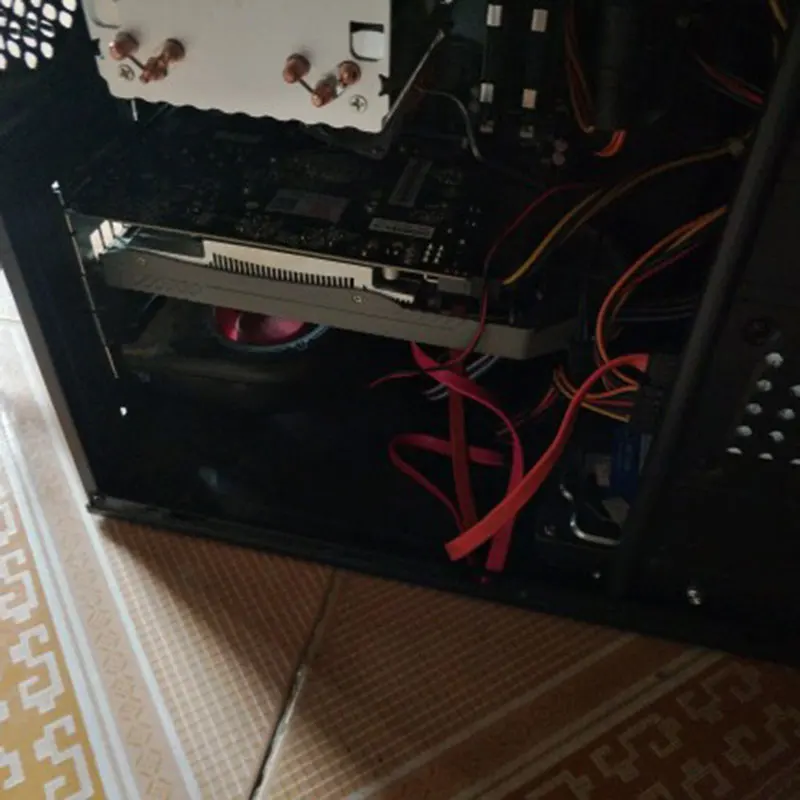 Новейший PCI вентилятор лиса-1/2 шасси Turbo Вентилятор Графика карты вспомогательный охлаждающий ПК(12 см PCI дефлектора) шасси вытяжные вентиляторы охлаждения