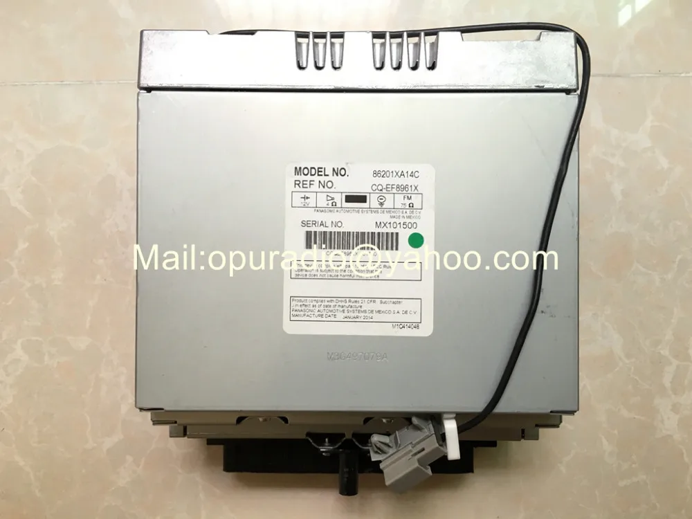Toyota 6 cd with MP3 86201XA14C  (3)