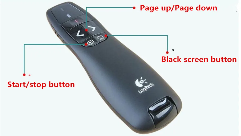שלט רחוק למצגות-לוגיטק/logitech
