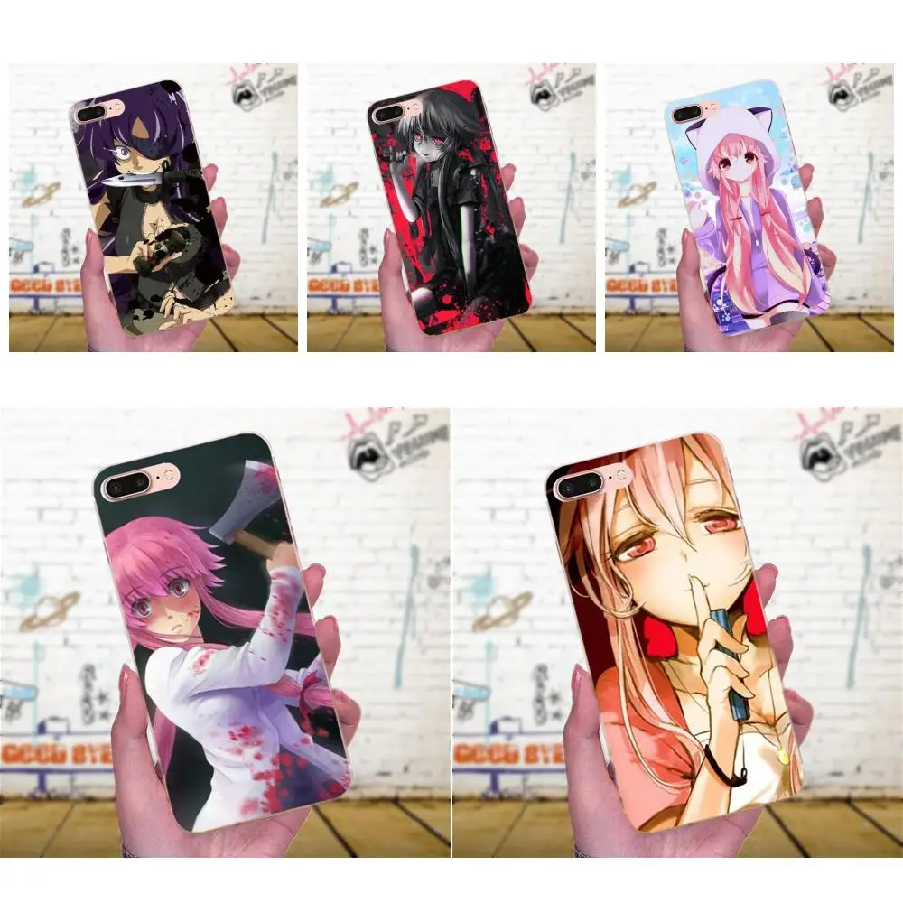 

For Galaxy J1 J2 J3 J330 J4 J5 J6 J7 J730 J8 2015 2016 2017 2018 mini Pro Soft TPU Printing Anime Mirai Nikki Colorful