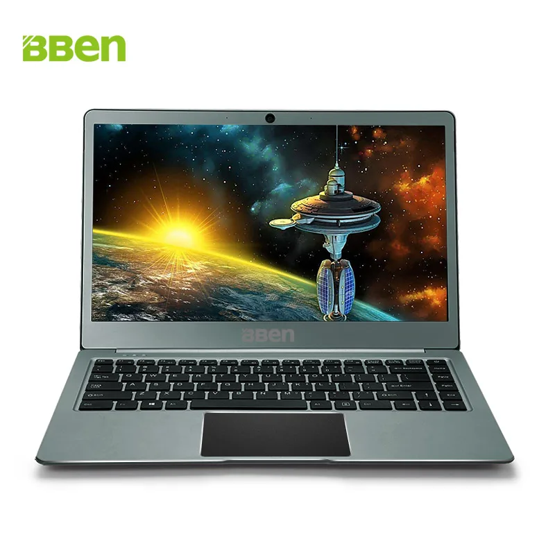 Bben металла Алюминий ноутбук 14 дюймовый с Windows 10 компьютер 1920x1080FHD Intel Apollo N3450 Ultrabook 4G