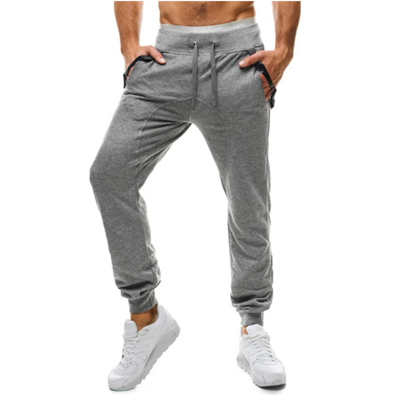 INCERUN осенние модные мужские Простые Спортивные штаны мужские повседневные Хип-хоп женские штаны для бега свитшоты брюки юбка-брюки плюс размер S-2XL - Цвет: Light Grey