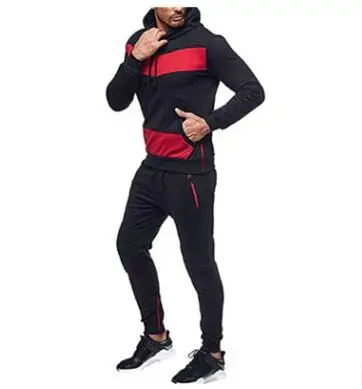 

2018 New Winter Casual Fashion Men Clothing Suit Hip-Hop Warm Cap Hoodies Plus Size Slim Sweatshirt Long Sleeve Outerwear Cloth