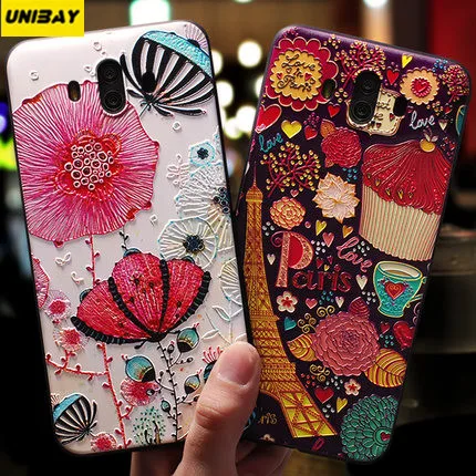 Huawei Mate 10 Mate10 Pro Case Unibay Brand Silicon case Cover For mate Cute Patterned back cover |