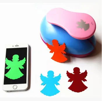 

free shipping new arrival 3 inch angel punch scrapbook punches craft punch for crafts popular paper punchers perforatrice
