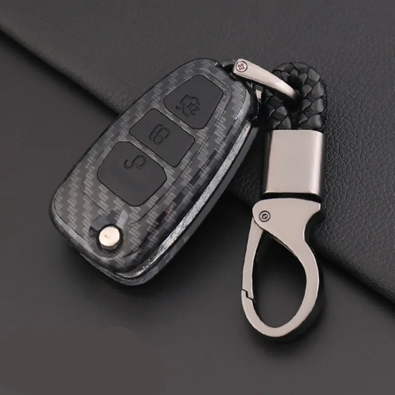 ABS-Carbon-Fiber-Shell-Silicone-3-Button-Key-Case-Cover-Key-Protector-For-Ford-Ranger-C.jpg_640x640