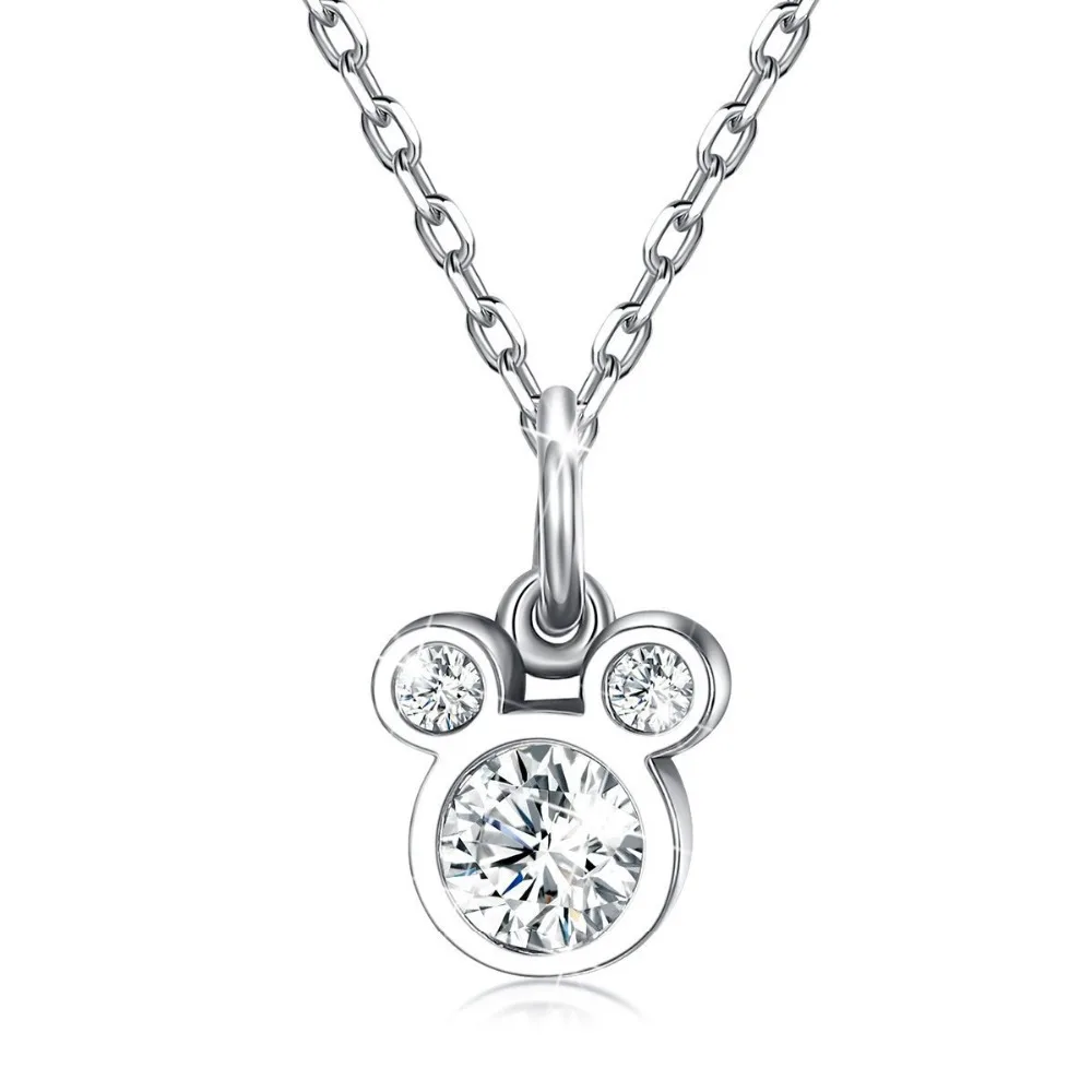

Disney Mickey mouse Cartoon Women necklace Pendant jewelry lady chain gift Sweater Doll Accessories