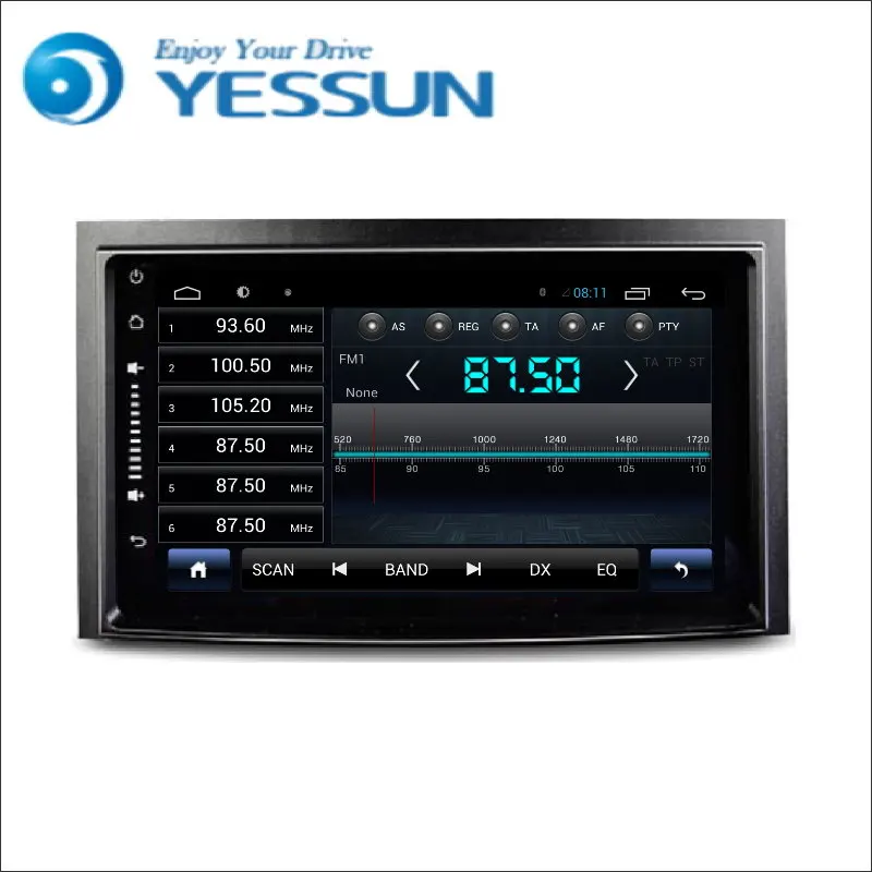 Discount YESSUN Android Radio Car DVD Player For Toyota Venza 2013~2016 stereo radio multimedia GPS navigation with WIFI Bluetooth AM/FM 2