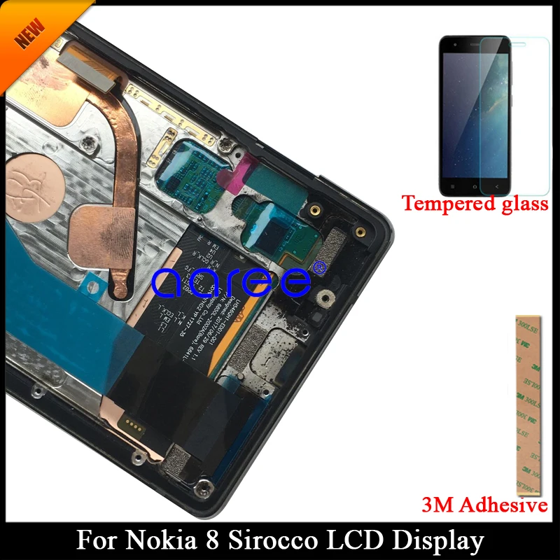 Nokia 8 Sirocco Black frame 3