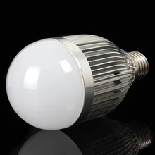 LED Light Bulb Accessories E27 9W Pure White LED Ball Light Bubble Ball Bulb Lightings 9 Leds AC 85V-265V for Home Decoration