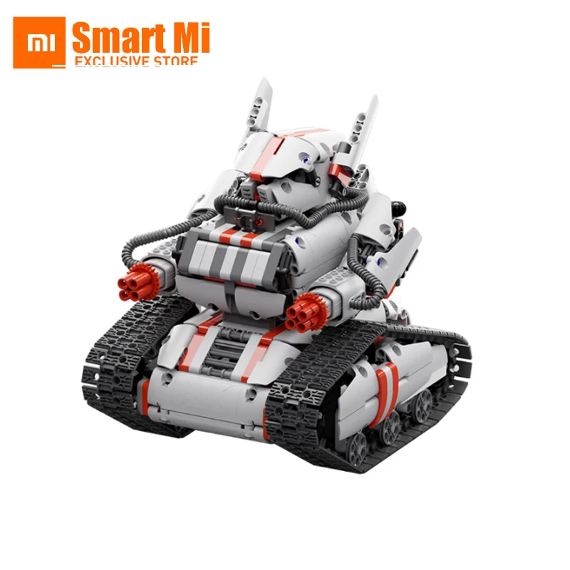 Робот танк Xiaomi Mitu гусеничная база Mecha строительный блок робот гусеничный версия