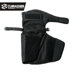 Image 5 - Cuirassier – genouillères de protection pour Motocross K03, genouillères chaudes pour Sports de plein air, équipement de Moto 