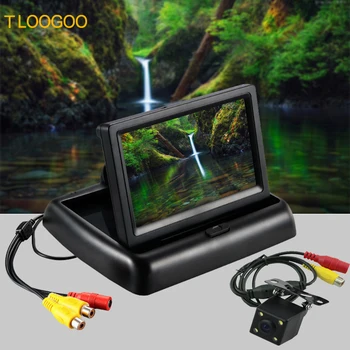 

4.3Inch TFT-LCD Digital Car Rear View Monitor HD LCD Display LED car camera GOOD Night Vision