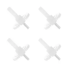 HobbyLane 4pcs Gear Bearing Shaft for Eachine E58 WiFi FPV RC Quadcopter Spare Parts RC Drone Parts Accessories