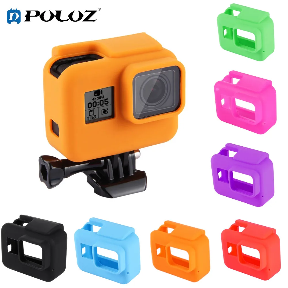 Силиконовый чехол PULUZ для Gopro Hero5 аксессуары камеры Противоударная установка