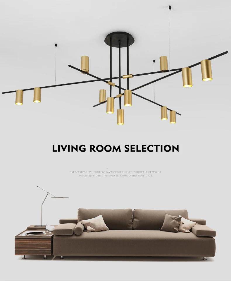 Modern Nordic Led Chandelier Lighting Living Room Kitchen Lustre Art Deco Chandeliers2