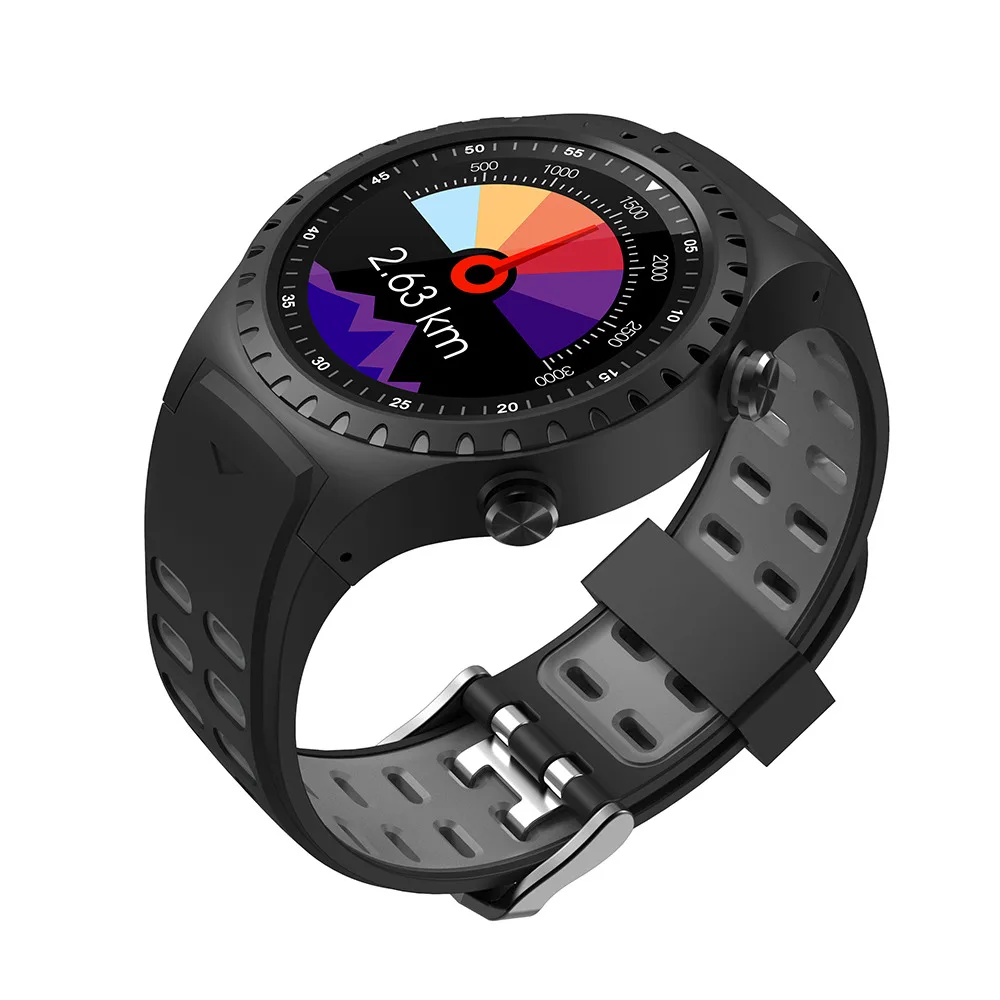  Interpad M1 GPS Smart Watch Men Waterproof Bluetooth Dial Call Heart Rate Monitor Multi Sport Smart - 4000012185445