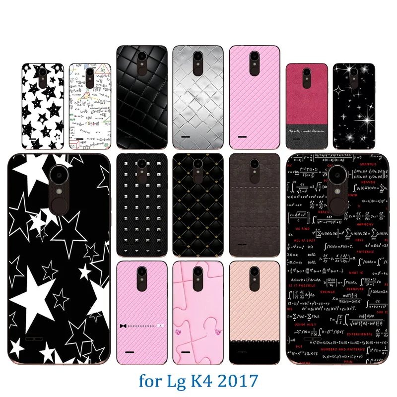Чехол для LG K4 2017 чехол телефона европейская версия цветной узор Мягкий